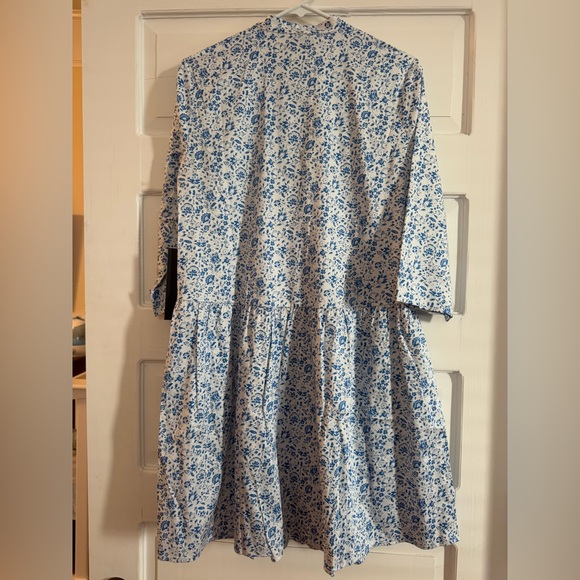 NWT Tuckernuck Royal Shirt Dress Size M Blue - Picture 5 of 5